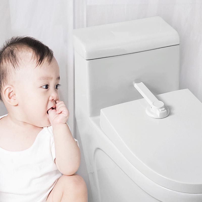 Baby Products You Need - 3m Yapışkanlı Bebek Tuvalet Kilidi Kolay