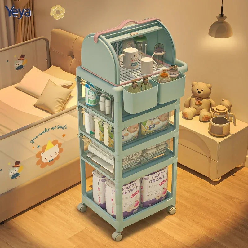 Baby Products Eco Friendly - Bebek ürünleri çok katmanlı depolama raf