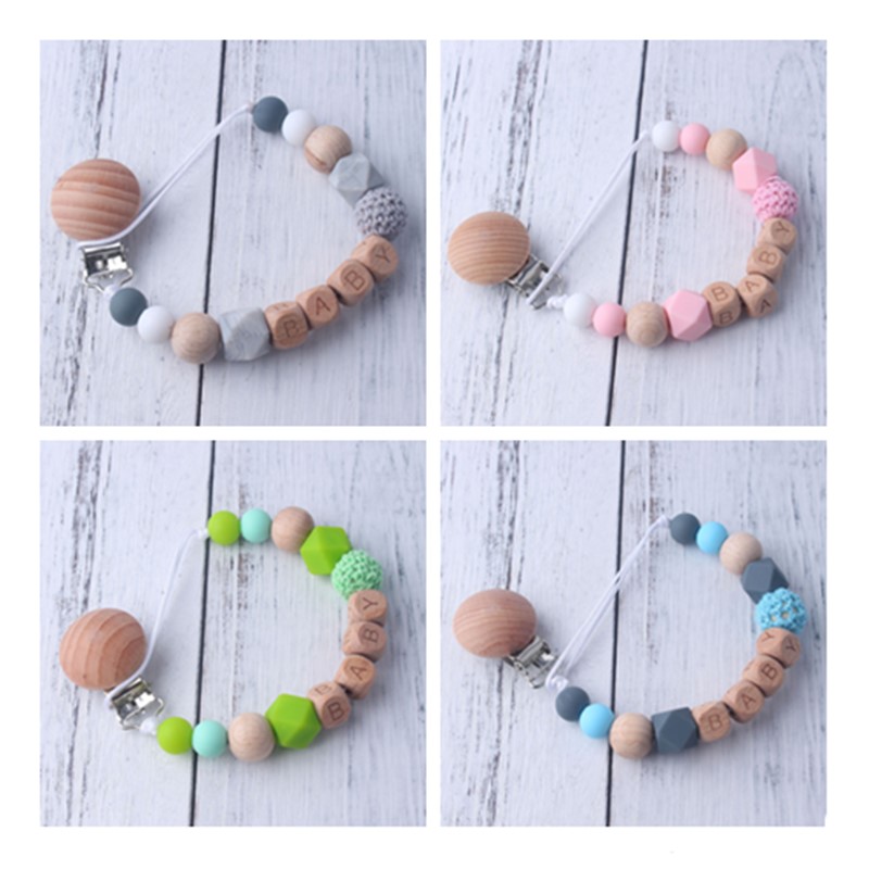 Baby Teethers - Yeni Bebek emzik klipsi Kişiselleştirilmiş Adı