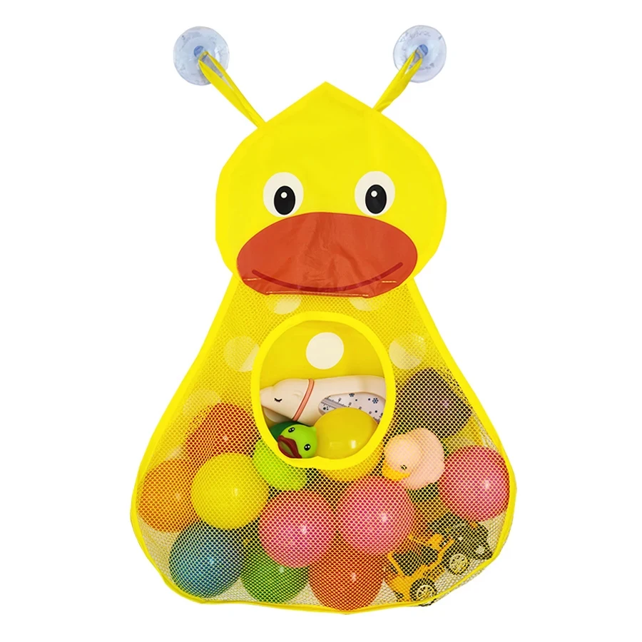 Baby Products Basket - Ördek Kurbağa Bebek Banyo Oyuncak saklama