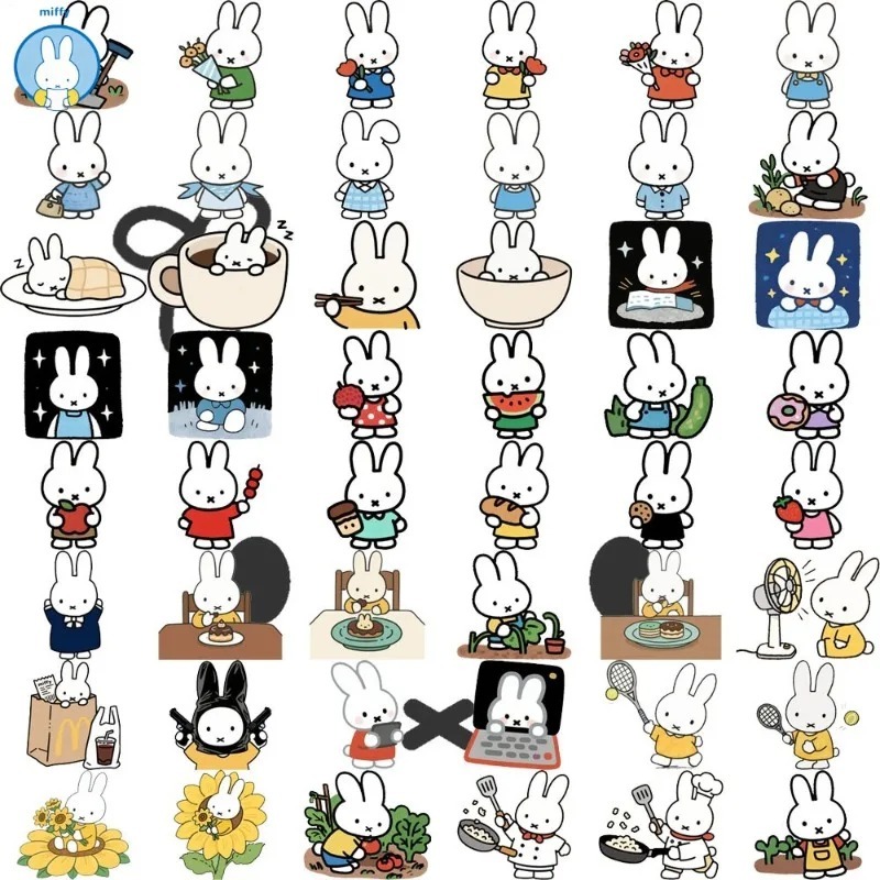 Baby Products Keeping Bag - Kawaii Miffy Sevimli Karikatür Şifa Serisi