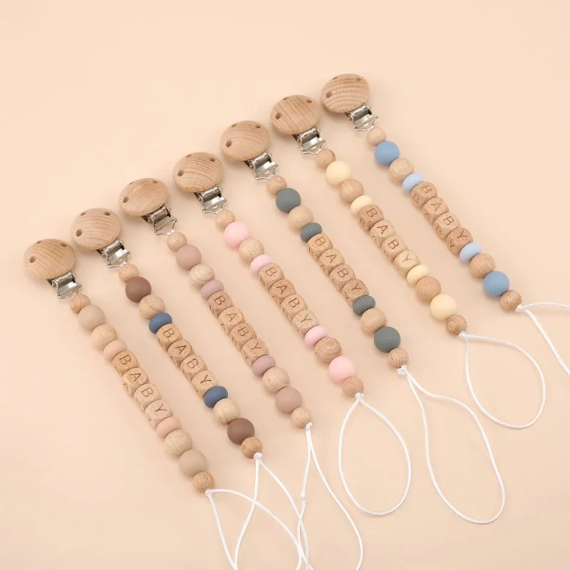 Baby Teethers - Bebek emzik klipsi kişiselleştirilmiş adı diş