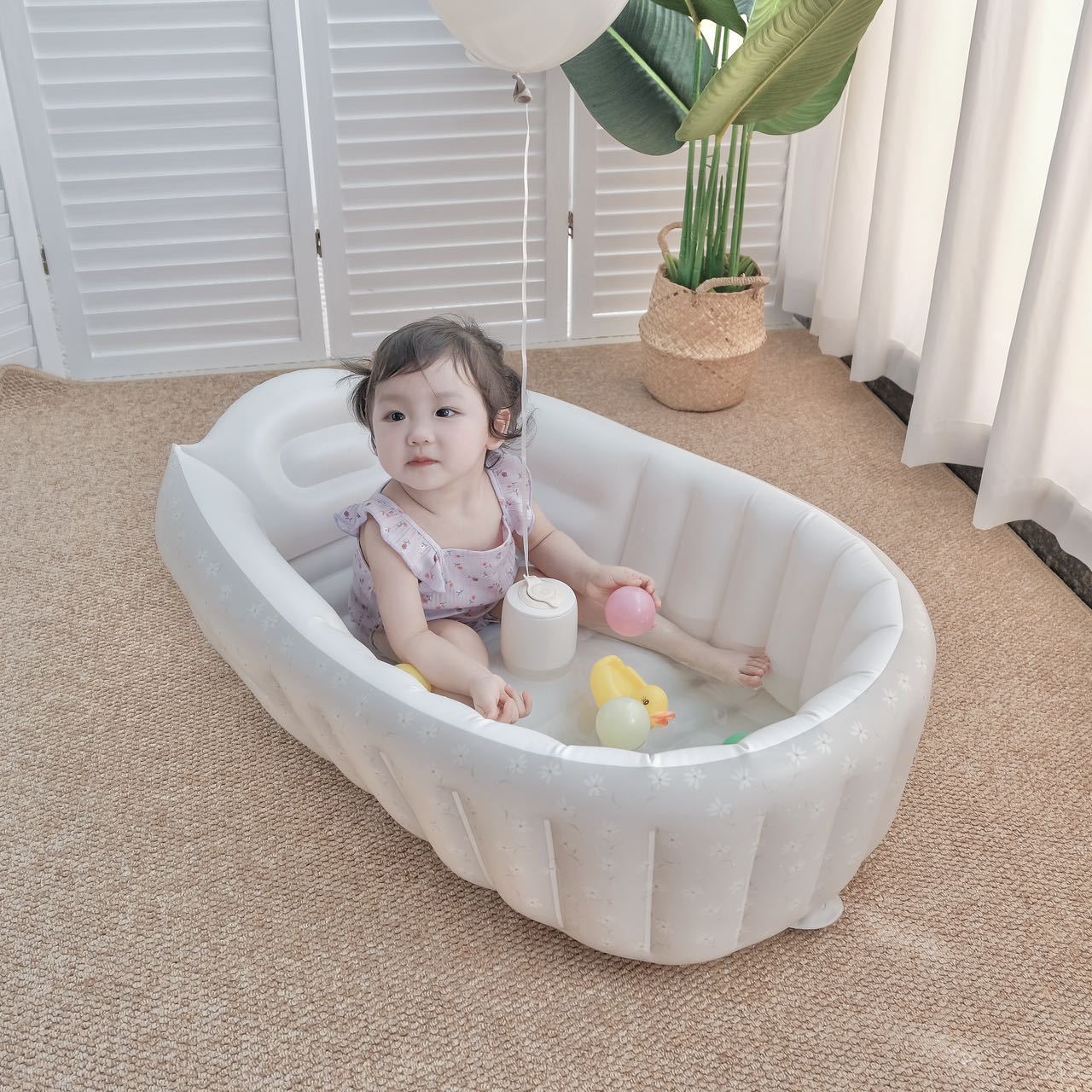 Baby Products For Newborn - 1 adet karikatür şişme küvet çocuklar