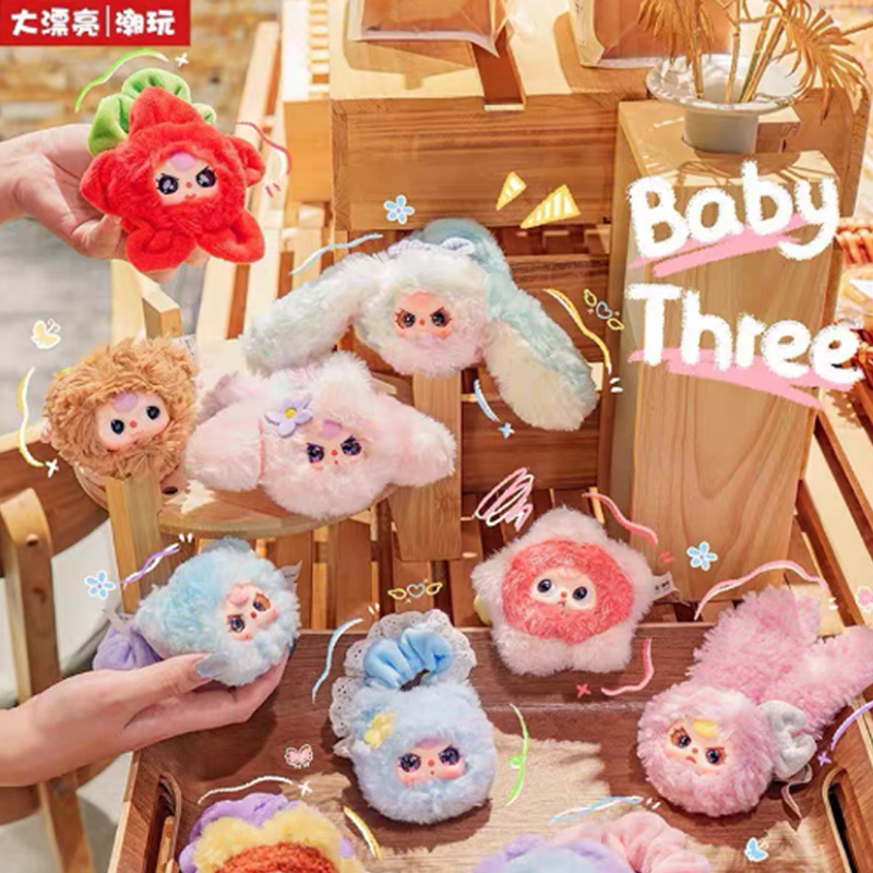 Baby Products Gift Set - Bebek Üç Çiçekli Saç Tokası Serisi
