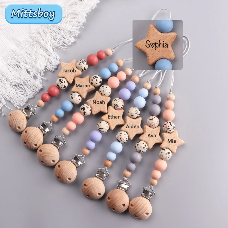Baby Teethers - YENI Özel Ad Ahşap Kişiselleştirilmiş Bebek