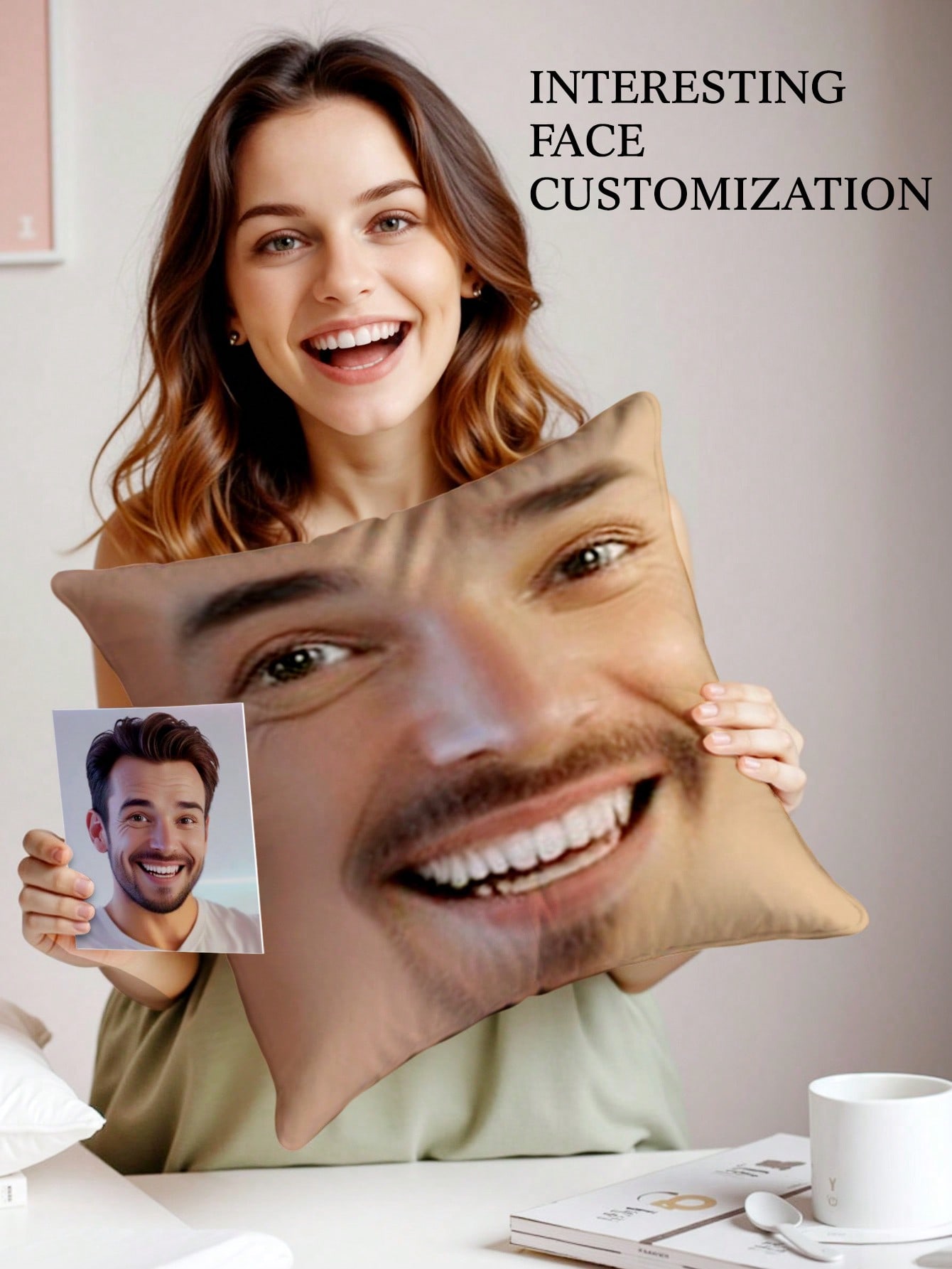 1 adet özel yüz kare yastık ki - Baby Products Decoration incelemesi ve fiyatı