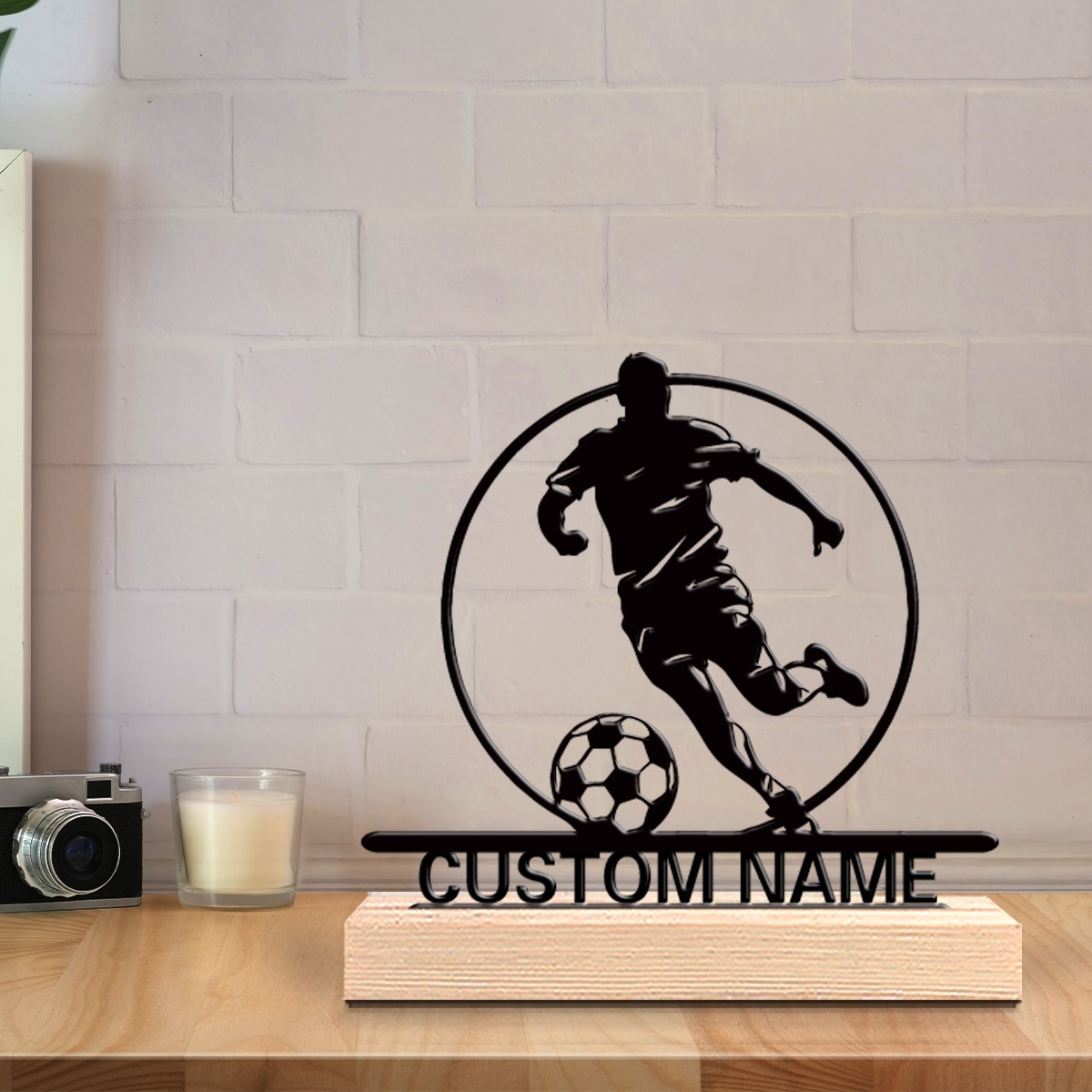 İsme Özel Metal Futbolcu Heyke - Baby Products Decoration incelemesi ve fiyatı