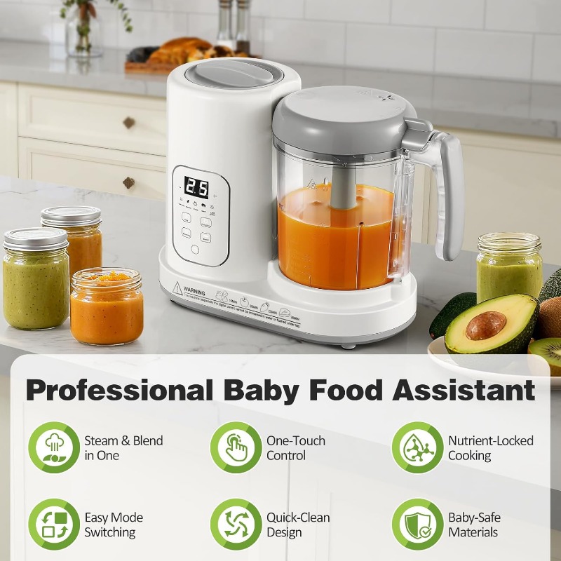 Bebek Maması Hazırlayıcı Buhar - Baby Food Maker Blender incelemesi ve fiyatı