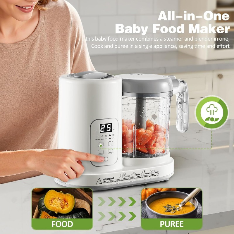 Bebek Maması Hazırlayıcı Buhar - Baby Food Maker Blender incelemesi ve fiyatı