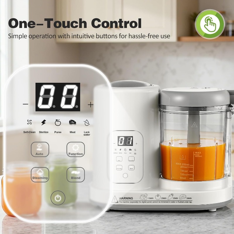 Bebek Maması Hazırlayıcı Buhar - Baby Food Maker Blender incelemesi ve fiyatı