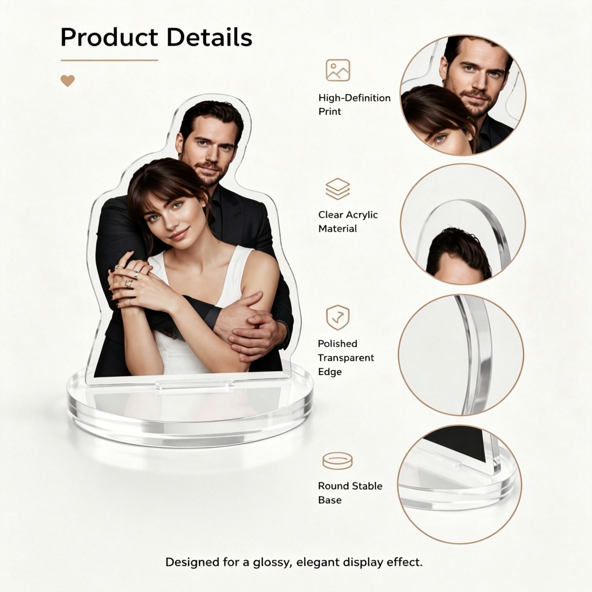 Özel Akrilik Karakter Portre D - Baby Products Decoration incelemesi ve fiyatı